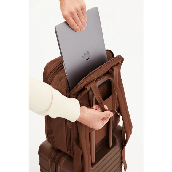 NWT BEIS The Expandable Backpack in Maple - Picture 3 of 7